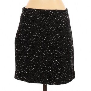 NWT --The Limited Black Polka Dot Skirt, Size 4